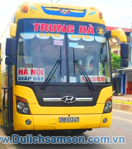Nhà Xe Trung Hà Chuyên Tuyến Hà Nội Sầm Sơn thanh Hoá